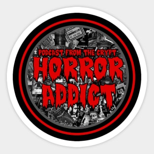 Horror Addict Sticker